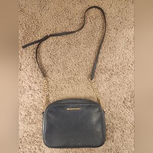 Women's Michael Kors dark blue purse